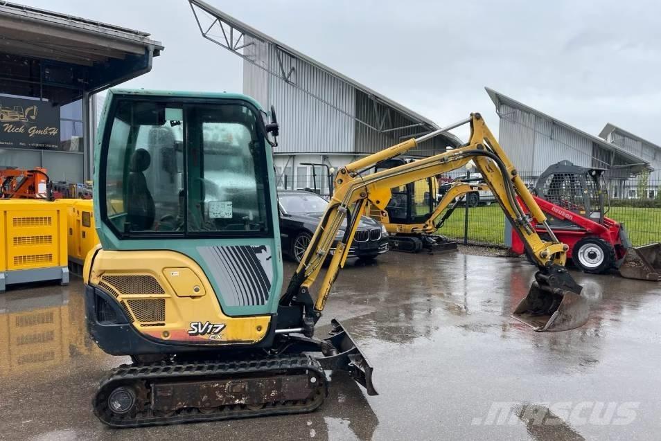 Yanmar SV 17 Miniekskavaatorid < 7 t