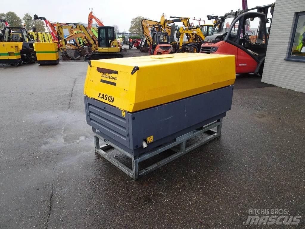 Atlas Copco XAS67 Kompressorid