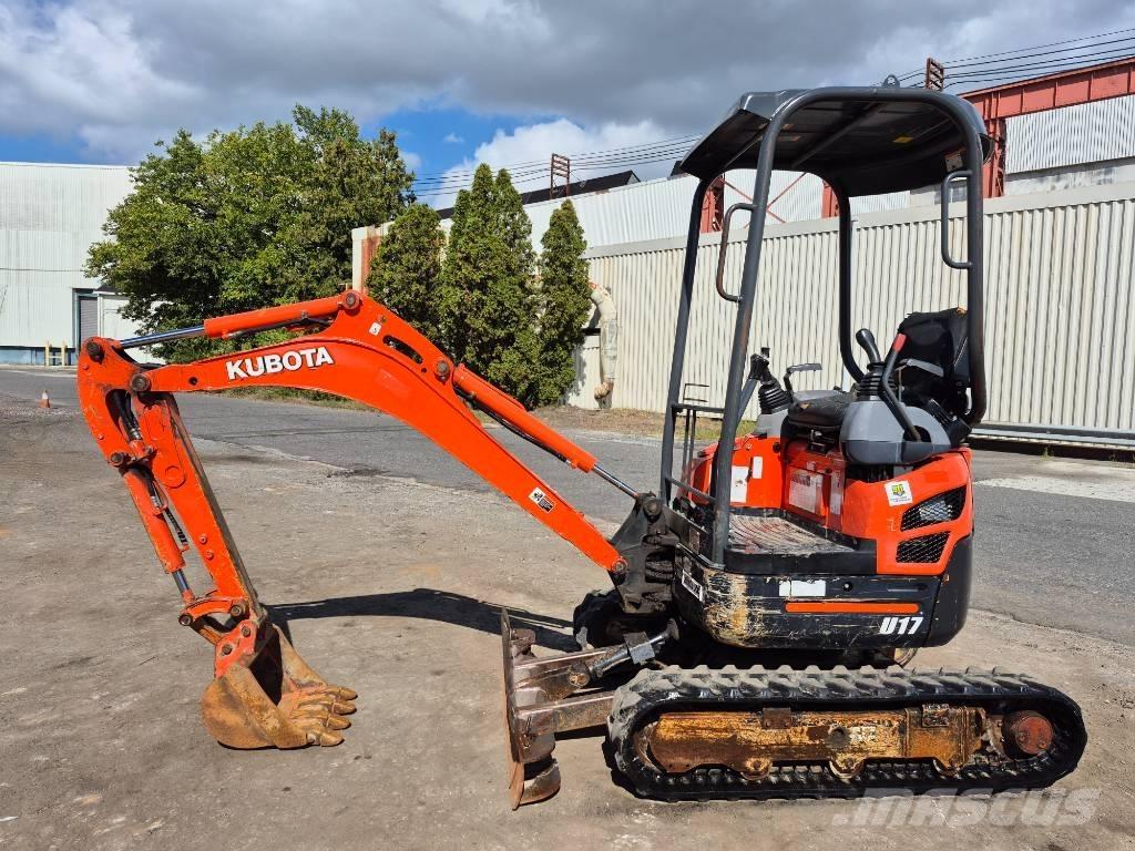 Kubota U 17 Miniekskavaatorid < 7 t