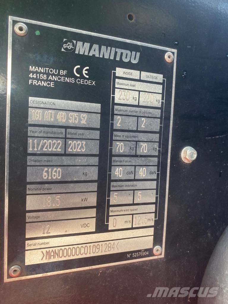 Manitou 160 ATJ Iseliikuvad poomtõstukid