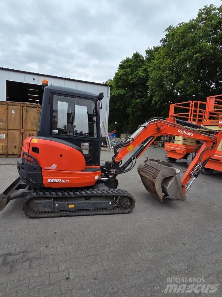 Kubota KX 101-3 A Miniekskavaatorid < 7 t