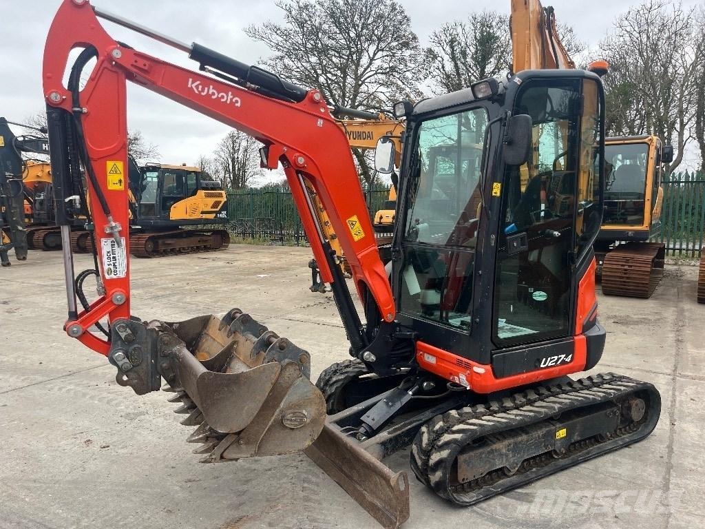 Kubota U 27-4 Miniekskavaatorid < 7 t