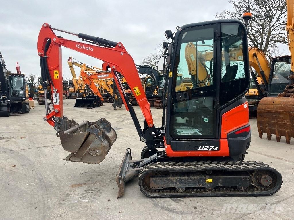 Kubota U 27-4 Miniekskavaatorid < 7 t