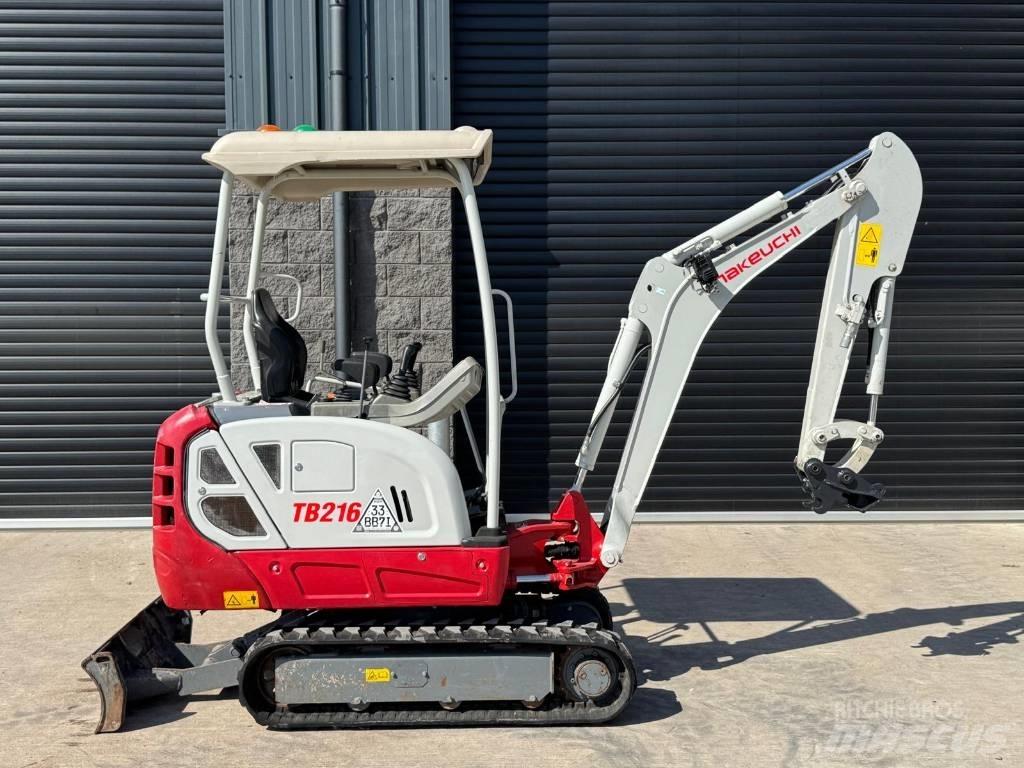 Takeuchi TB 216 Miniekskavaatorid < 7 t