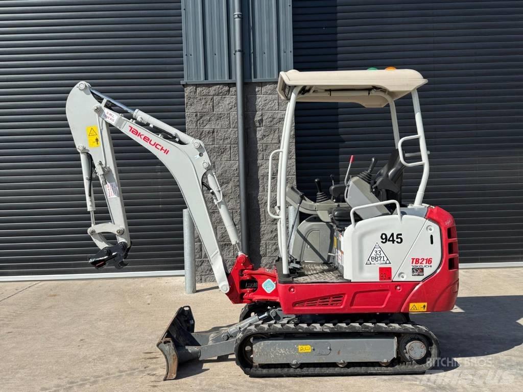 Takeuchi TB 216 Miniekskavaatorid < 7 t