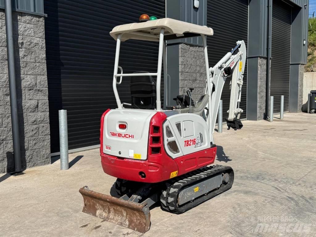 Takeuchi TB 216 Miniekskavaatorid < 7 t
