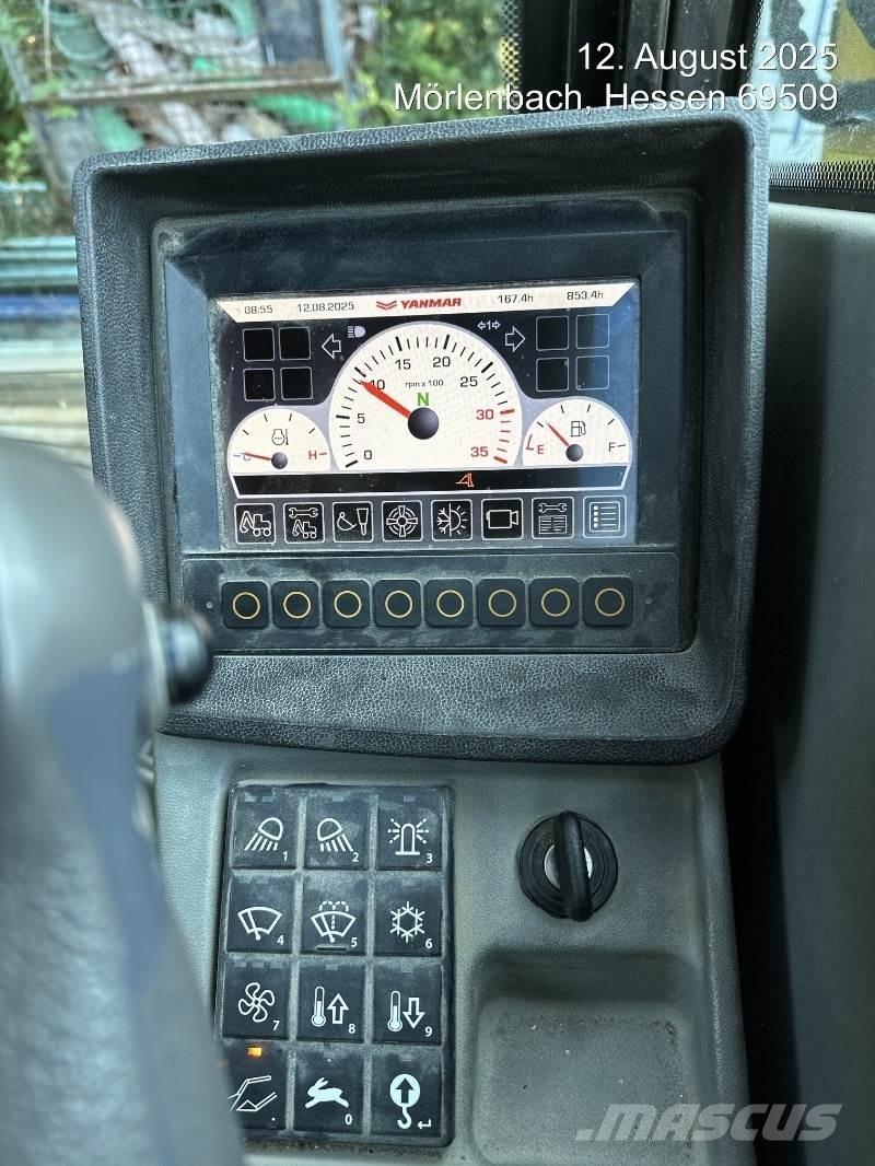 Yanmar B75W Ratasekskavaatorid