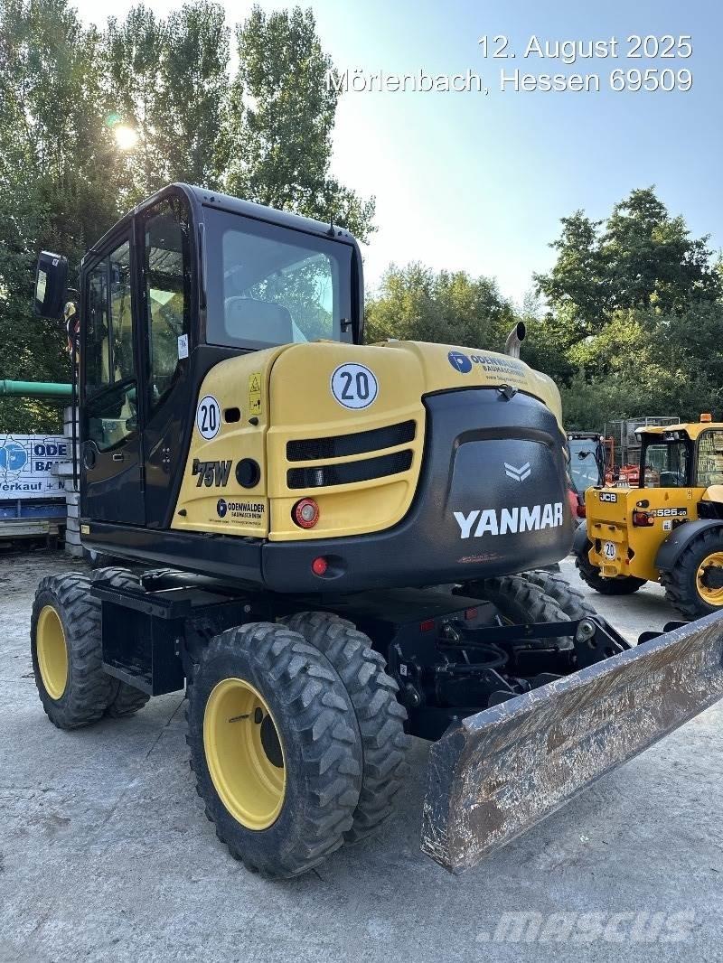 Yanmar B75W Ratasekskavaatorid