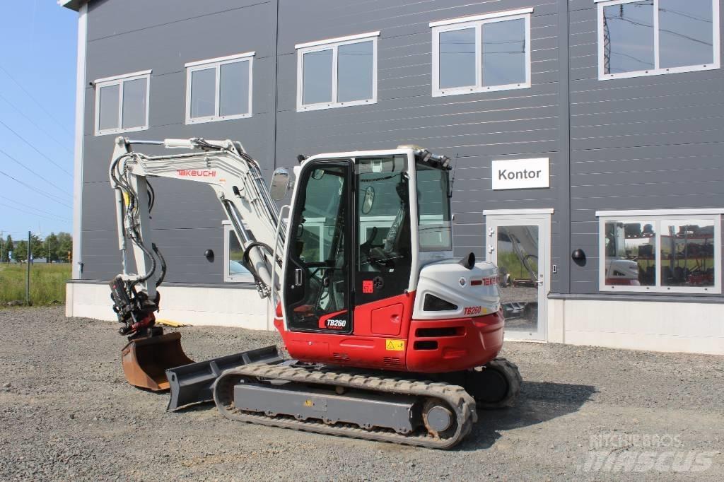 Takeuchi TB 260 Miniekskavaatorid < 7 t