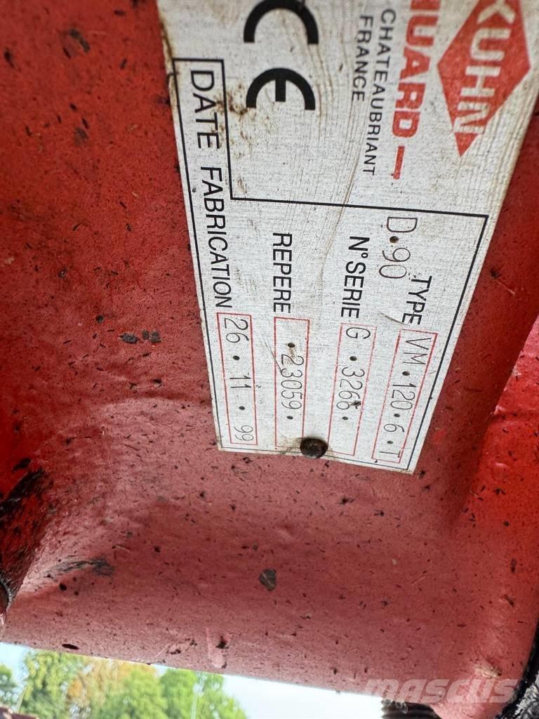 Kuhn Vari-Master 120 Pöördadrad