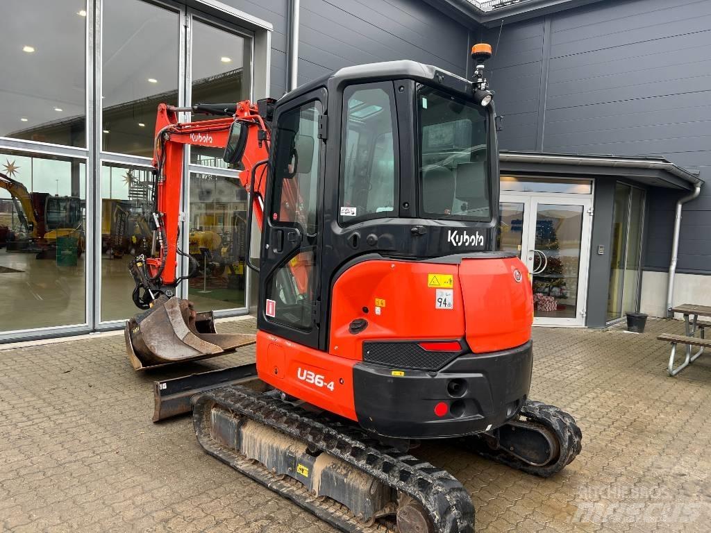 Kubota U 36-4 Miniekskavaatorid < 7 t