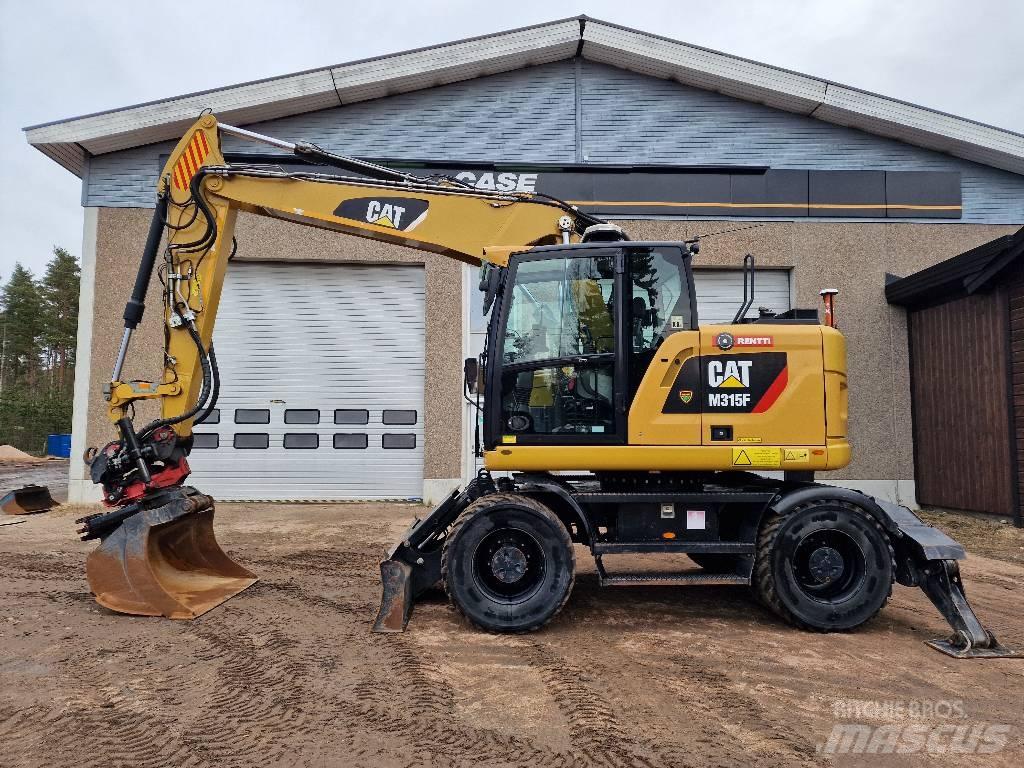 CAT M 315 F Ratasekskavaatorid