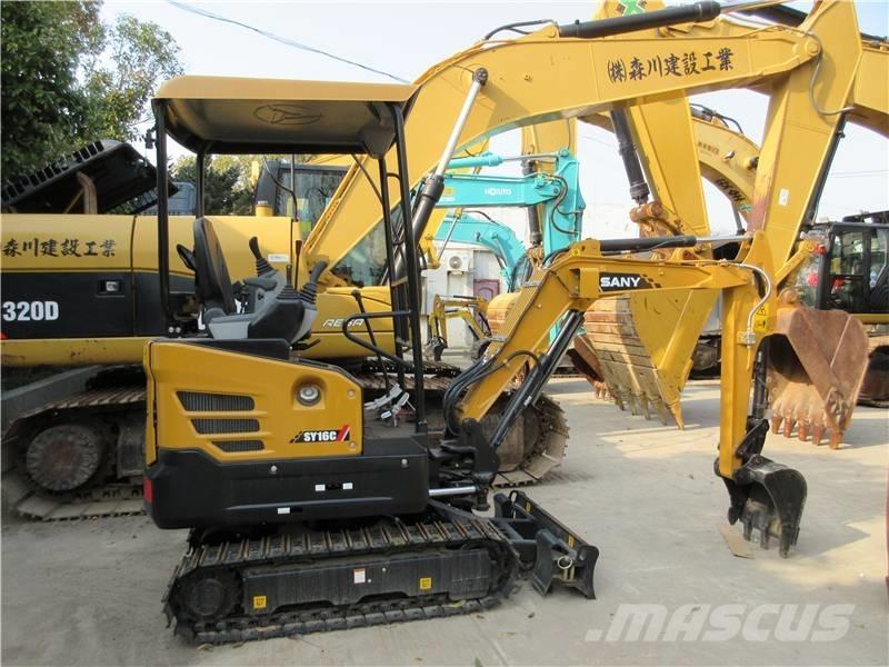 Sany SY 16 C Miniekskavaatorid < 7 t