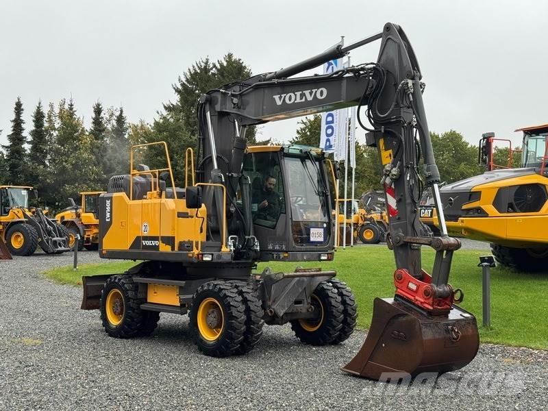 Volvo EW 160 E Ratasekskavaatorid