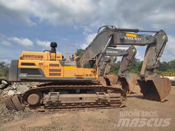 Volvo EC 750 DL Roomikekskavaatorid