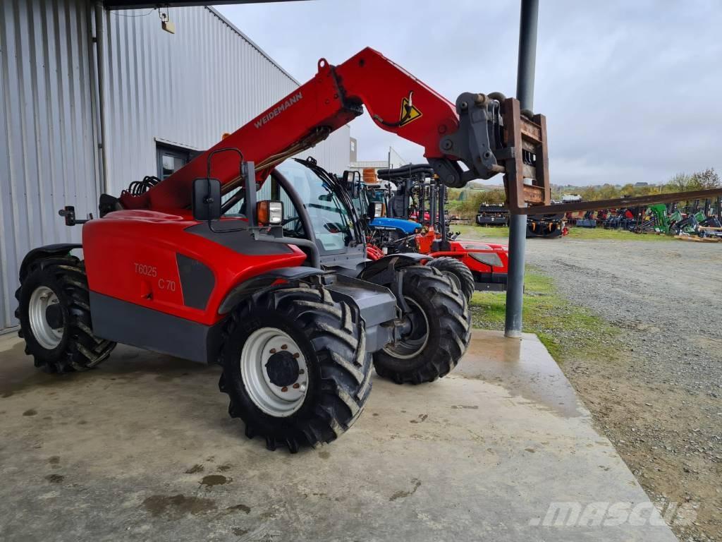 Weidemann T6025 Teleskooplaadurid