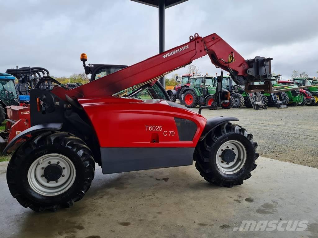 Weidemann T6025 Teleskooplaadurid