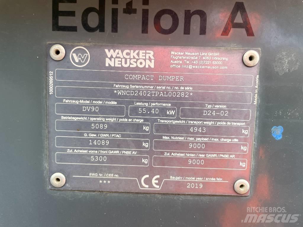 Wacker Neuson DV 90 Väikekallurid