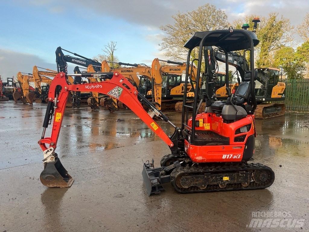Kubota U 17-3 Miniekskavaatorid < 7 t