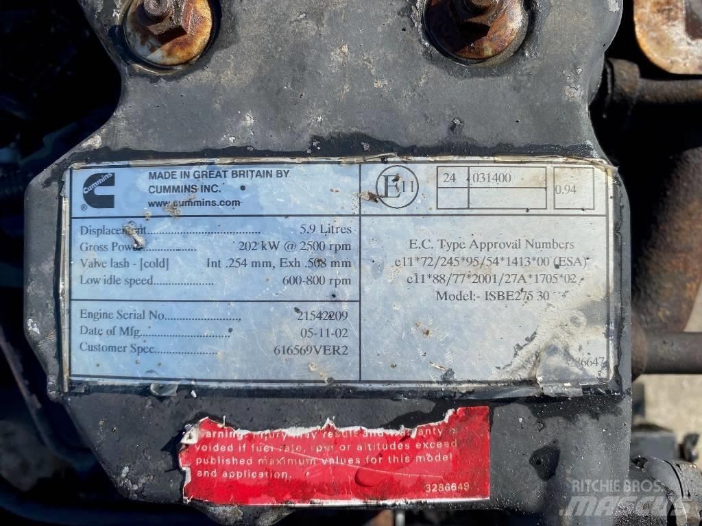 Cummins ISBE 275 30 Muud osad