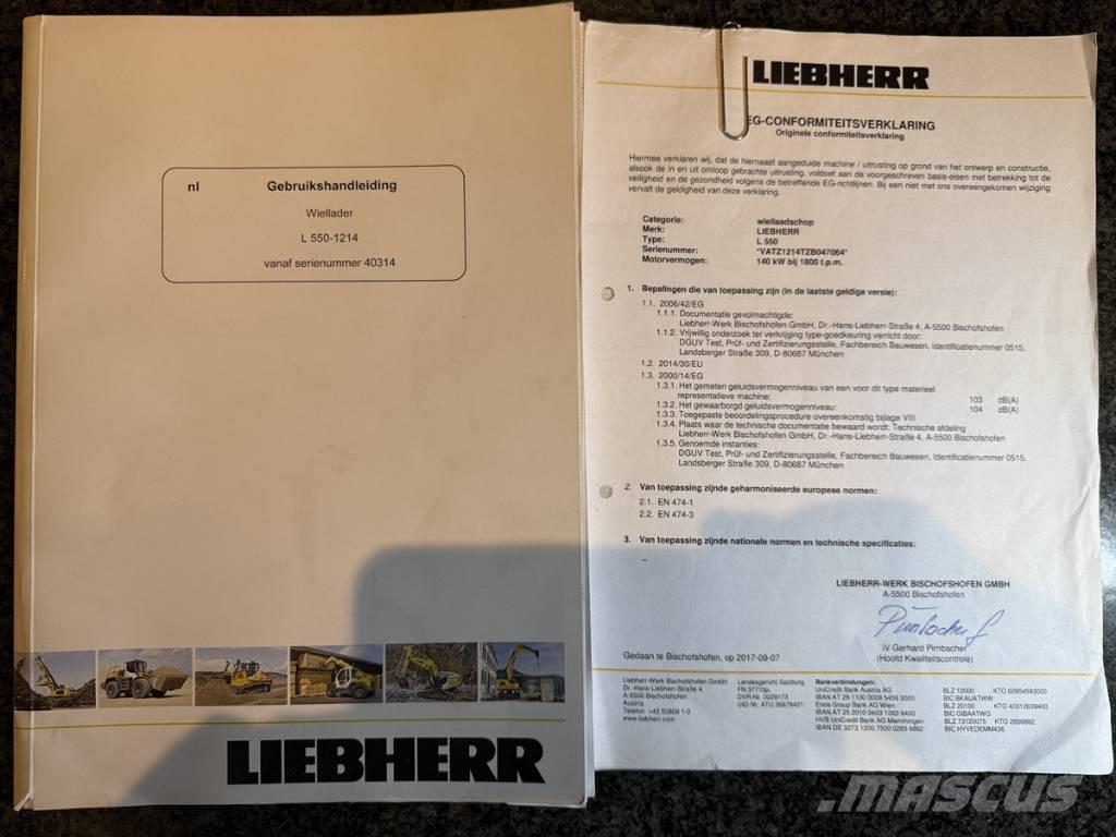 Liebherr L 550 Rataslaadurid