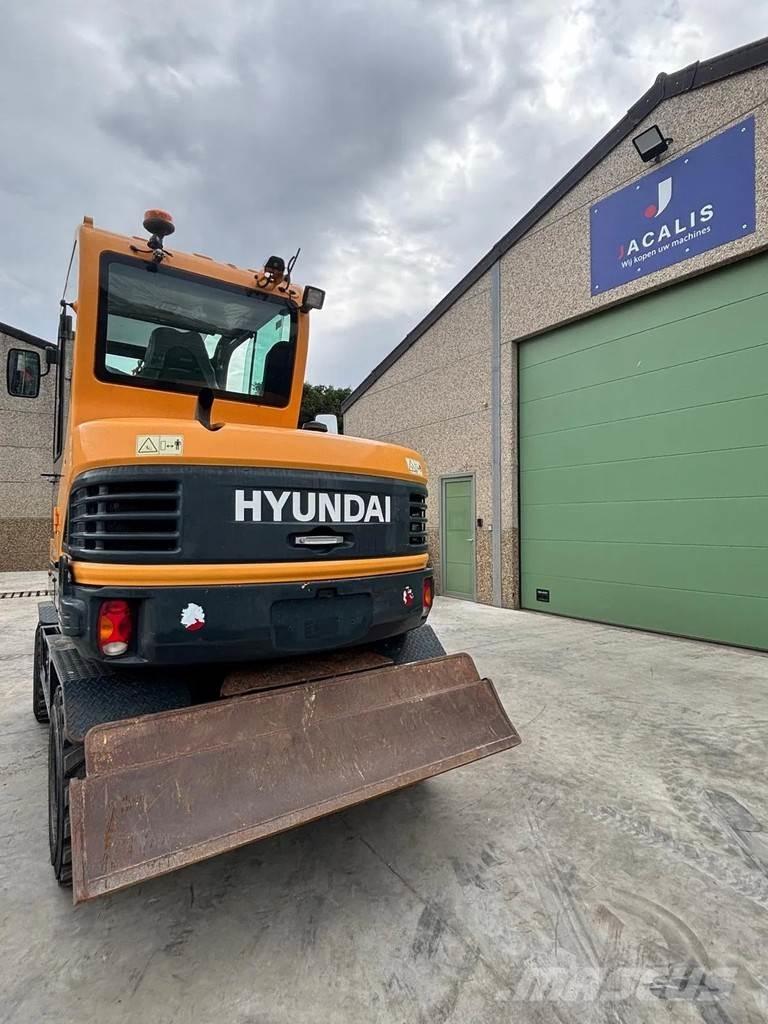 Hyundai R55W-9A Ratasekskavaatorid