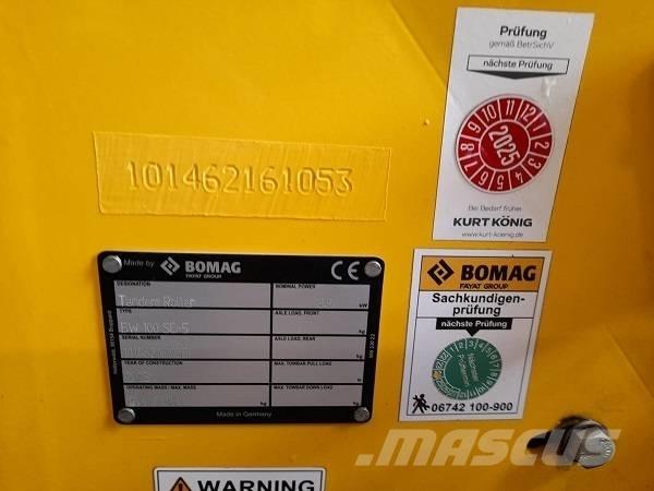 Bomag BW 100 SC-5 Pinnasetihendajad