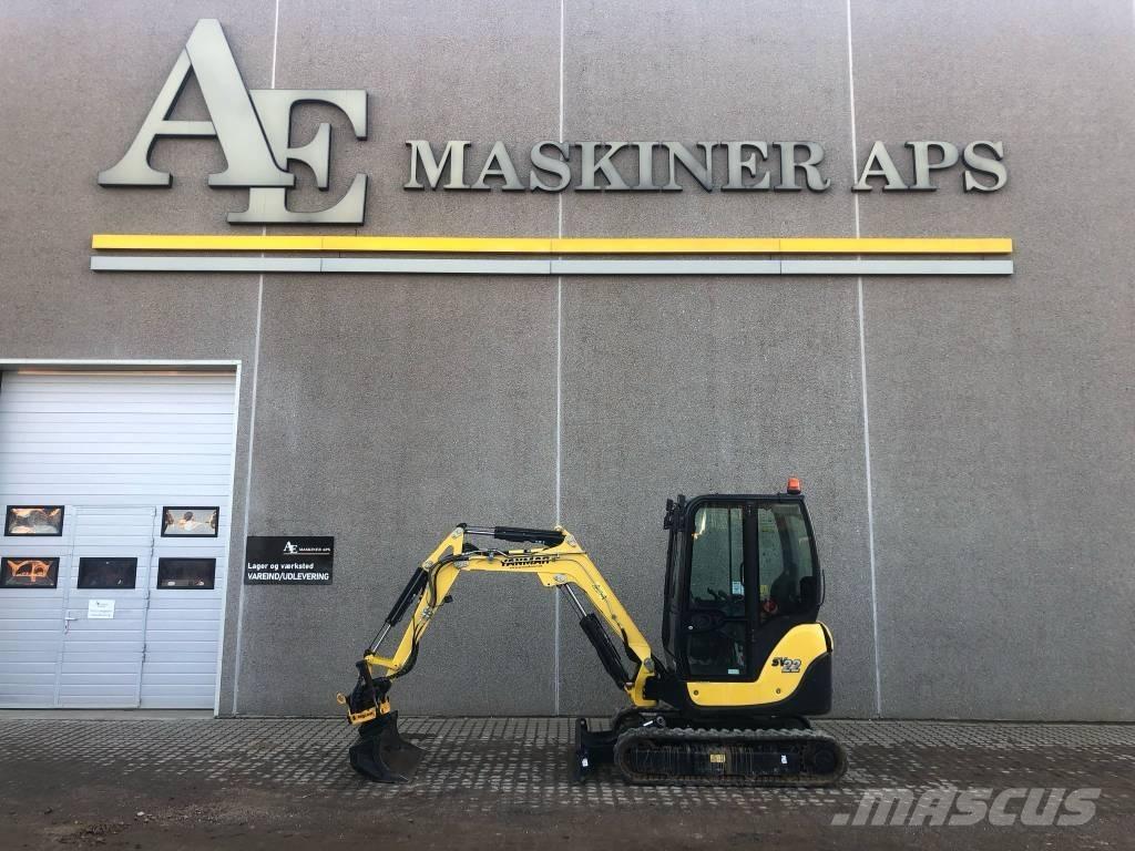 Yanmar SV22 Miniekskavaatorid < 7 t