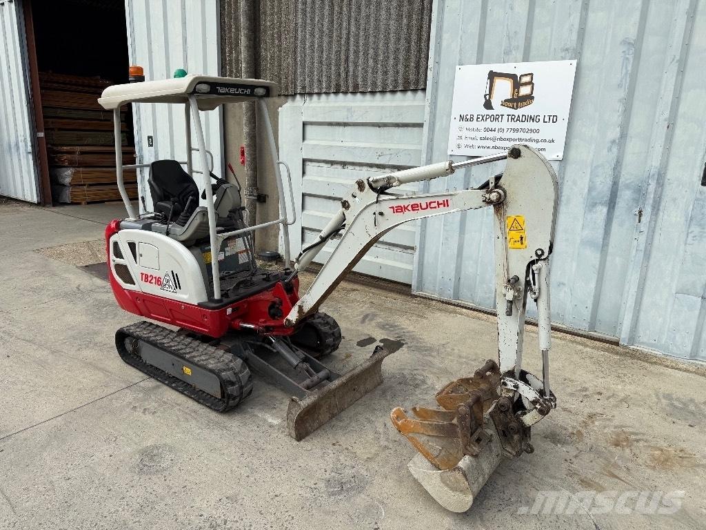 Takeuchi TB 216 Miniekskavaatorid < 7 t