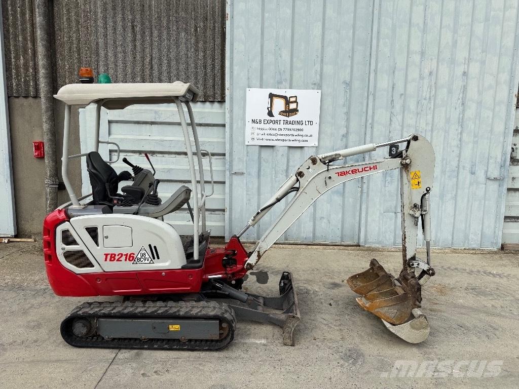 Takeuchi TB 216 Miniekskavaatorid < 7 t