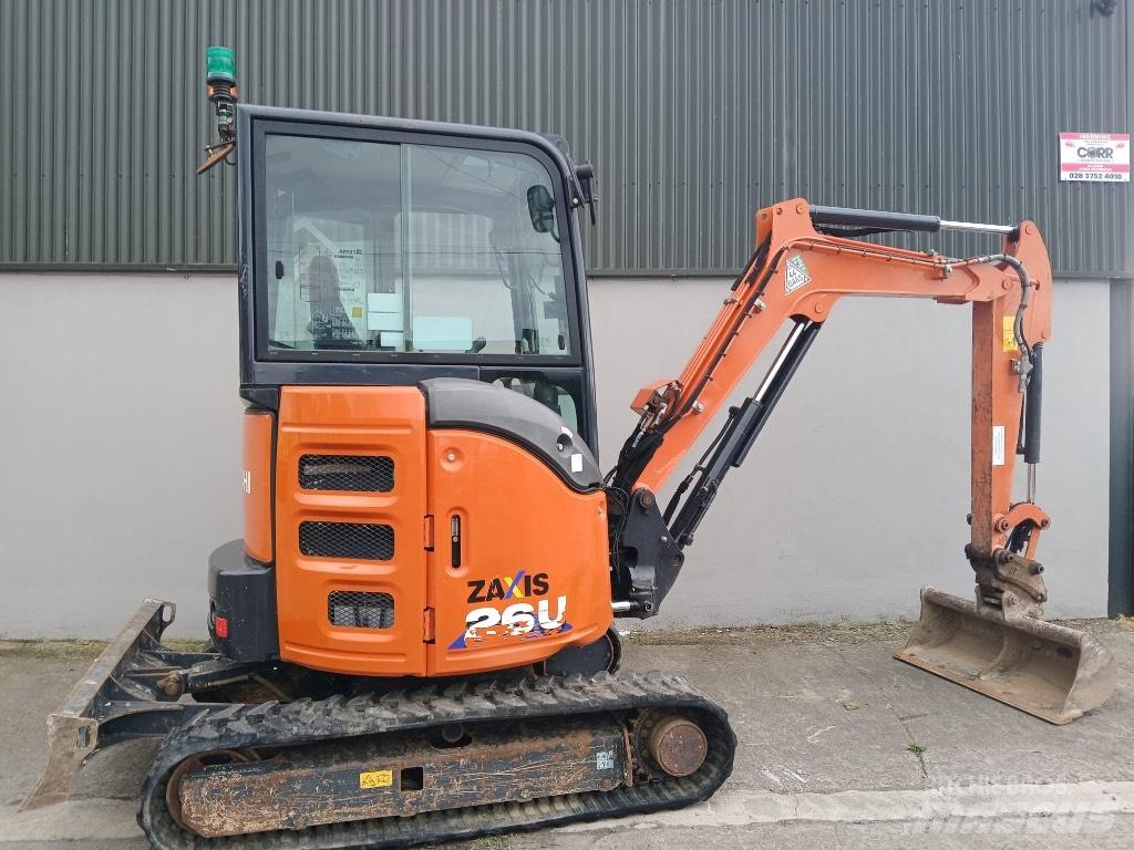 Hitachi ZX 26 U-6 Miniekskavaatorid < 7 t