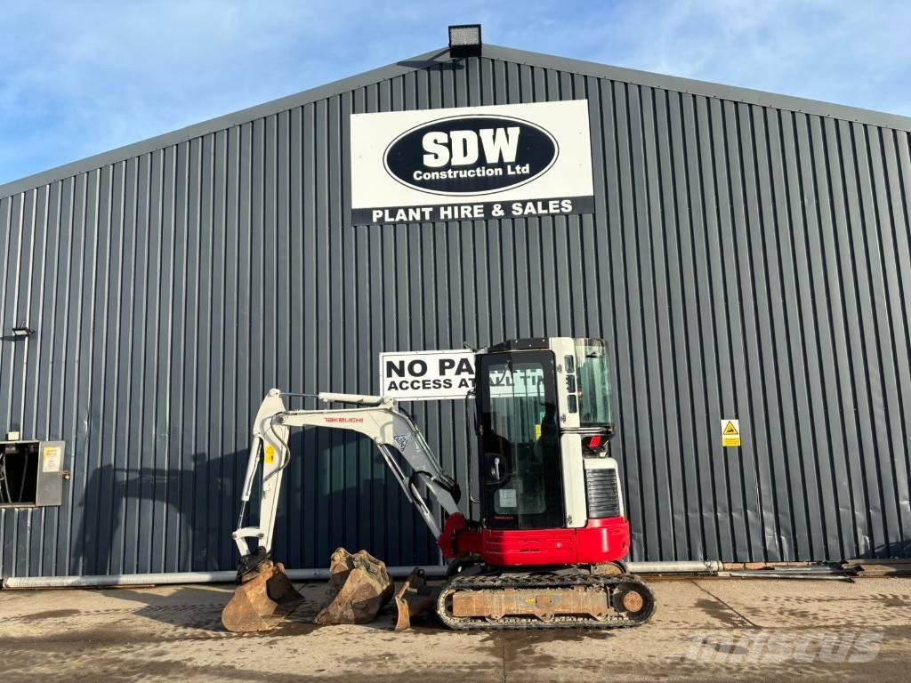 Takeuchi TB 23 R Miniekskavaatorid < 7 t