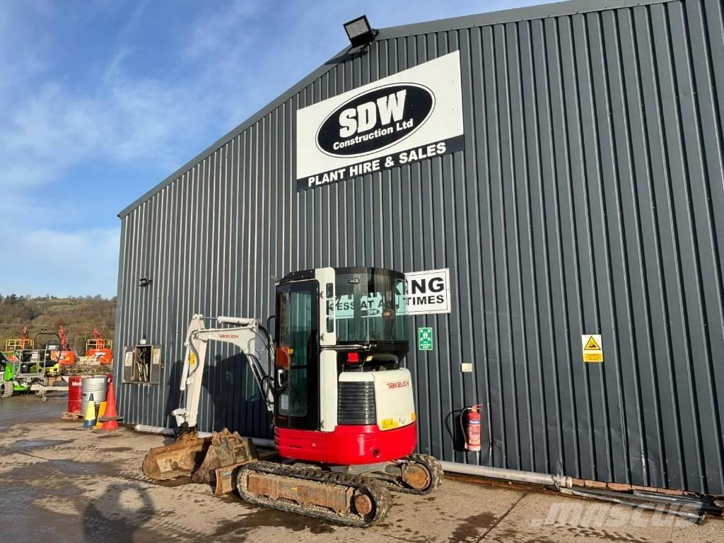 Takeuchi TB 23 R Miniekskavaatorid < 7 t