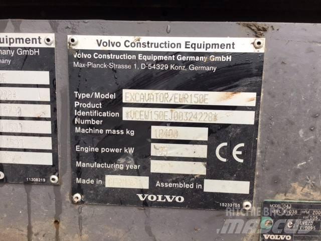 Volvo EWR 150 E Ratasekskavaatorid