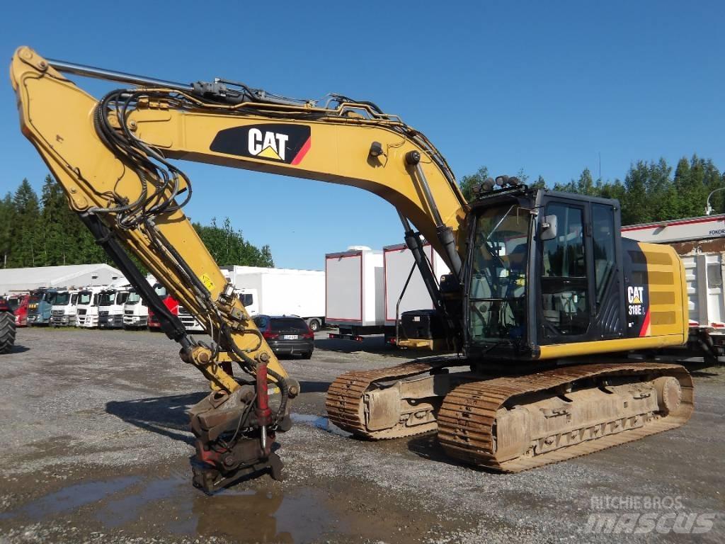 CAT 318 E L Roomikekskavaatorid