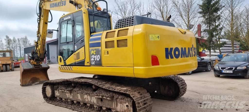 Komatsu PC 210 LC-10 Roomikekskavaatorid