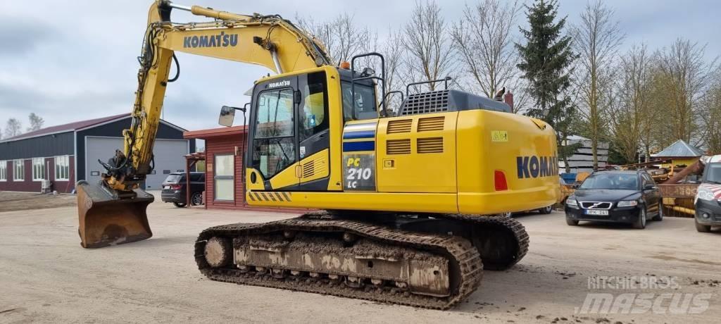 Komatsu PC 210 LC-10 Roomikekskavaatorid