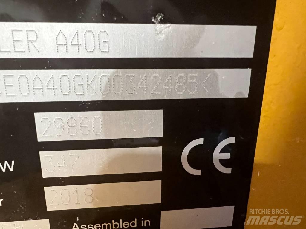 Volvo A 40 G Liigendraamiga pinnaseveokid