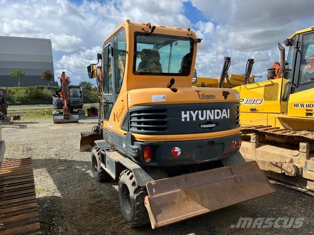 Hyundai R55W-9 Ratasekskavaatorid