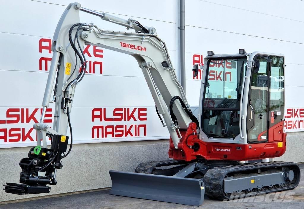 Takeuchi TB260 Miniekskavaatorid < 7 t