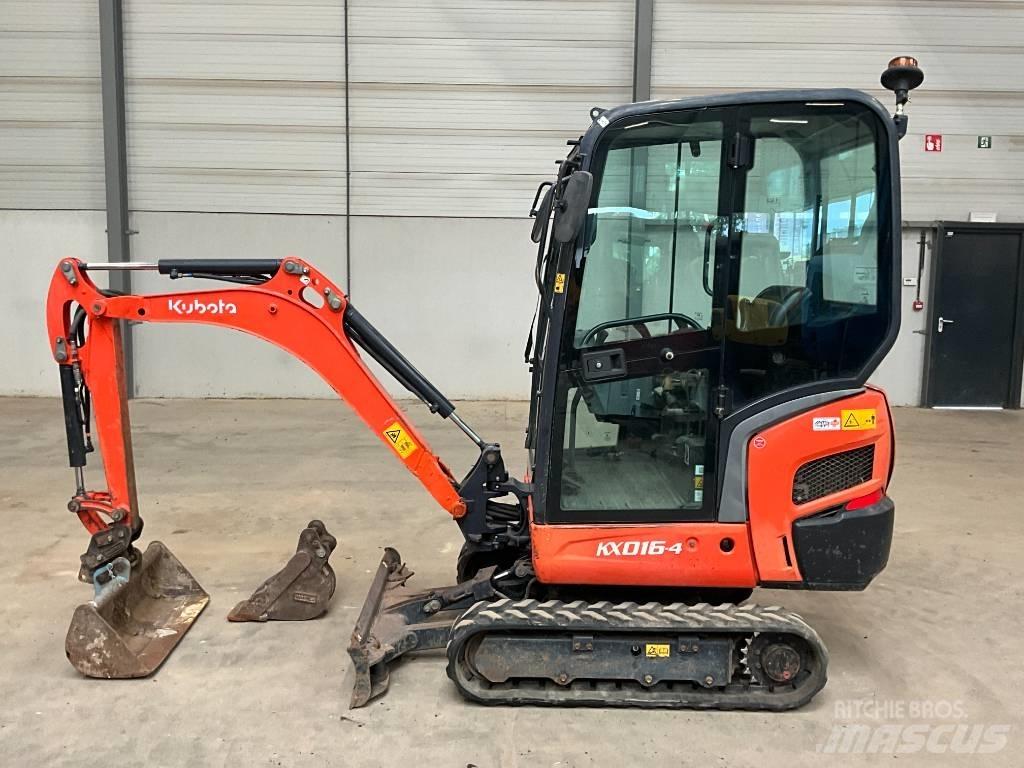 Kubota KX 016-4 Miniekskavaatorid < 7 t