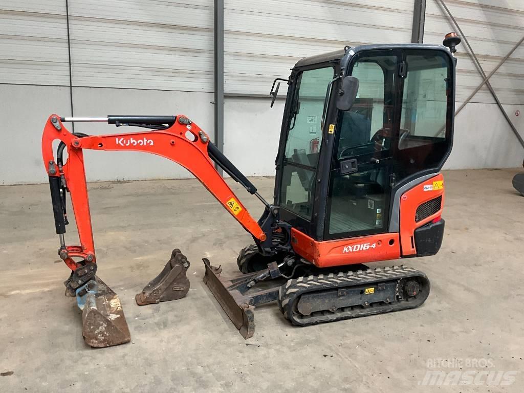 Kubota KX 016-4 Miniekskavaatorid < 7 t