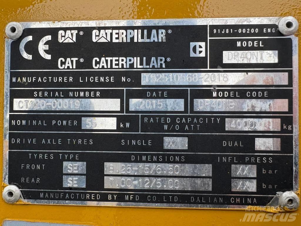 CAT DP40NT Diiseltõstukid