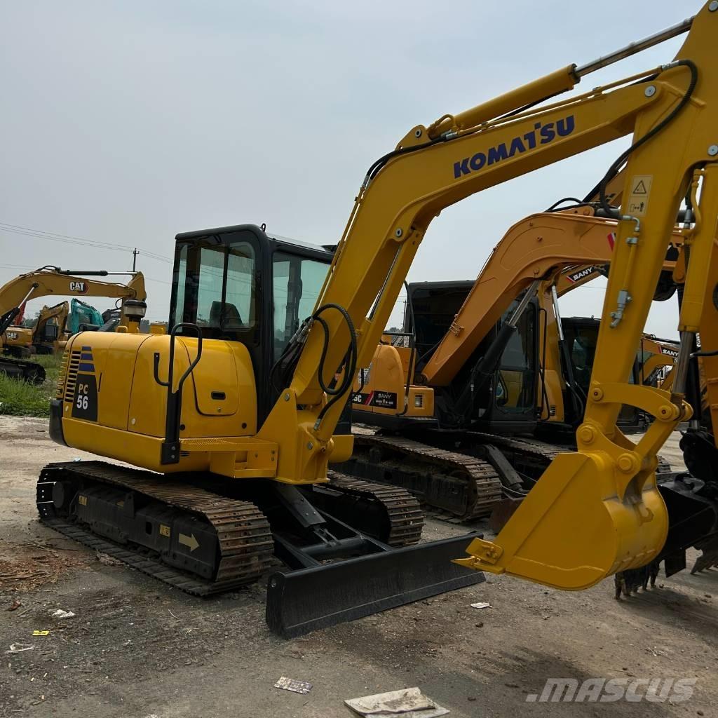 Komatsu 56-7 Roomikekskavaatorid