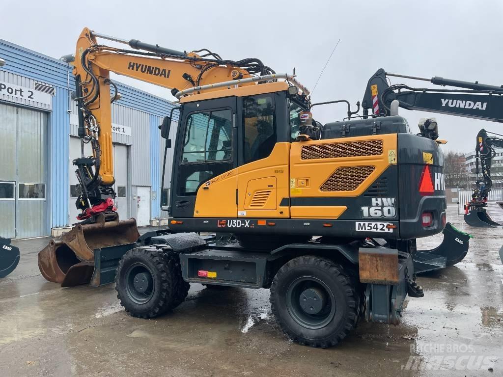 Hyundai HW160 Ratasekskavaatorid