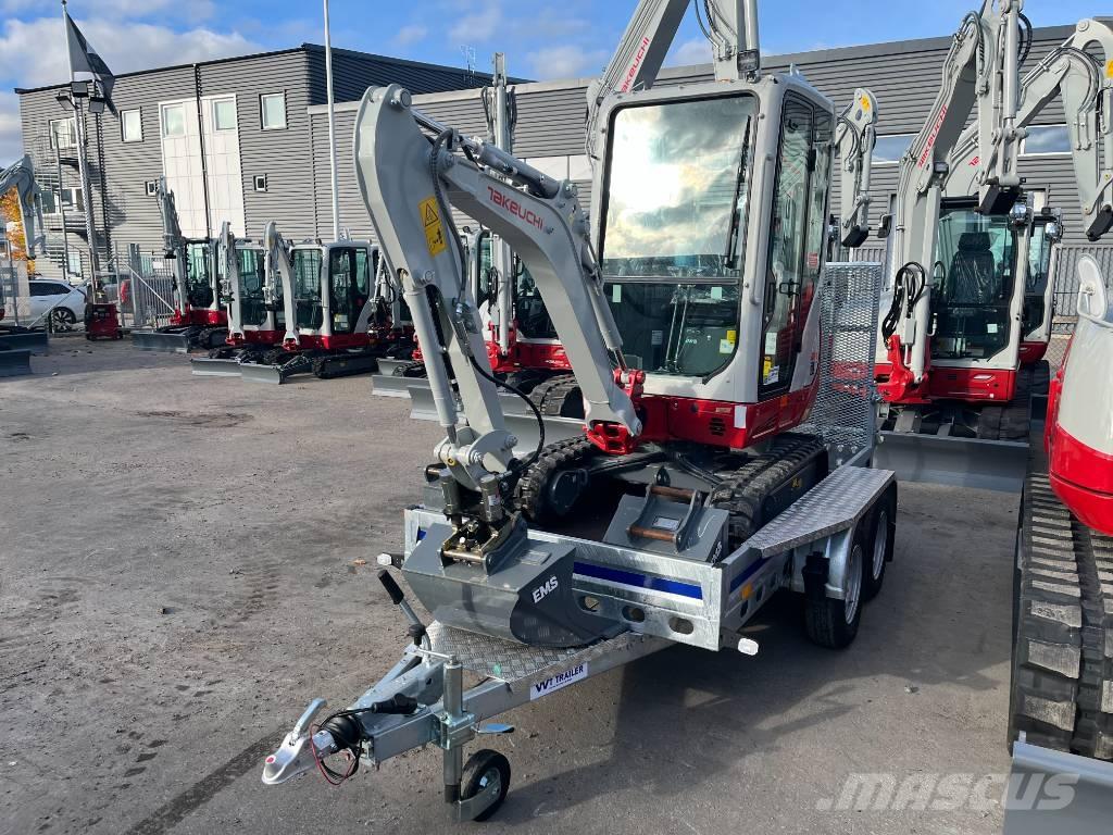 Takeuchi TB 216A Miniekskavaatorid < 7 t