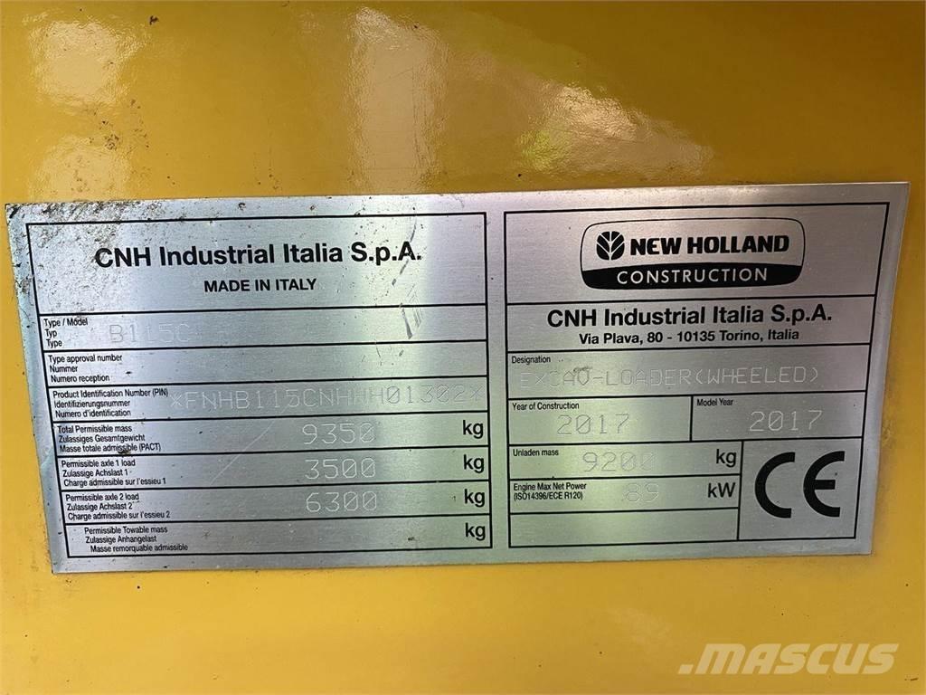 New Holland LB115 Ekskavaatorlaadurid