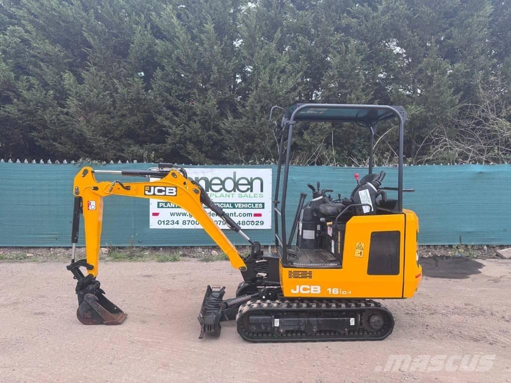 JCB 16 C-1 Miniekskavaatorid < 7 t