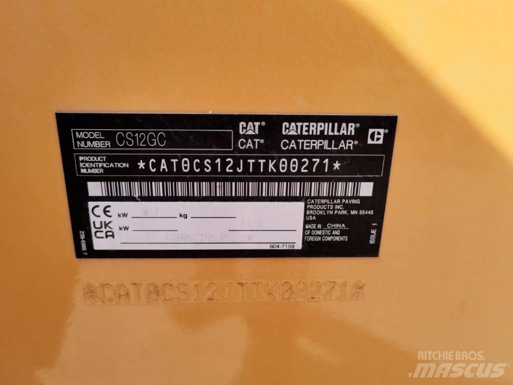 CAT CS 12 GC Ühe trumliga rullid