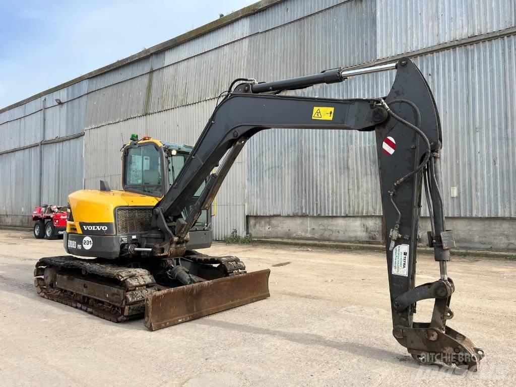 Volvo ECR 88 D Väikeekskavaatorid 7t-12t